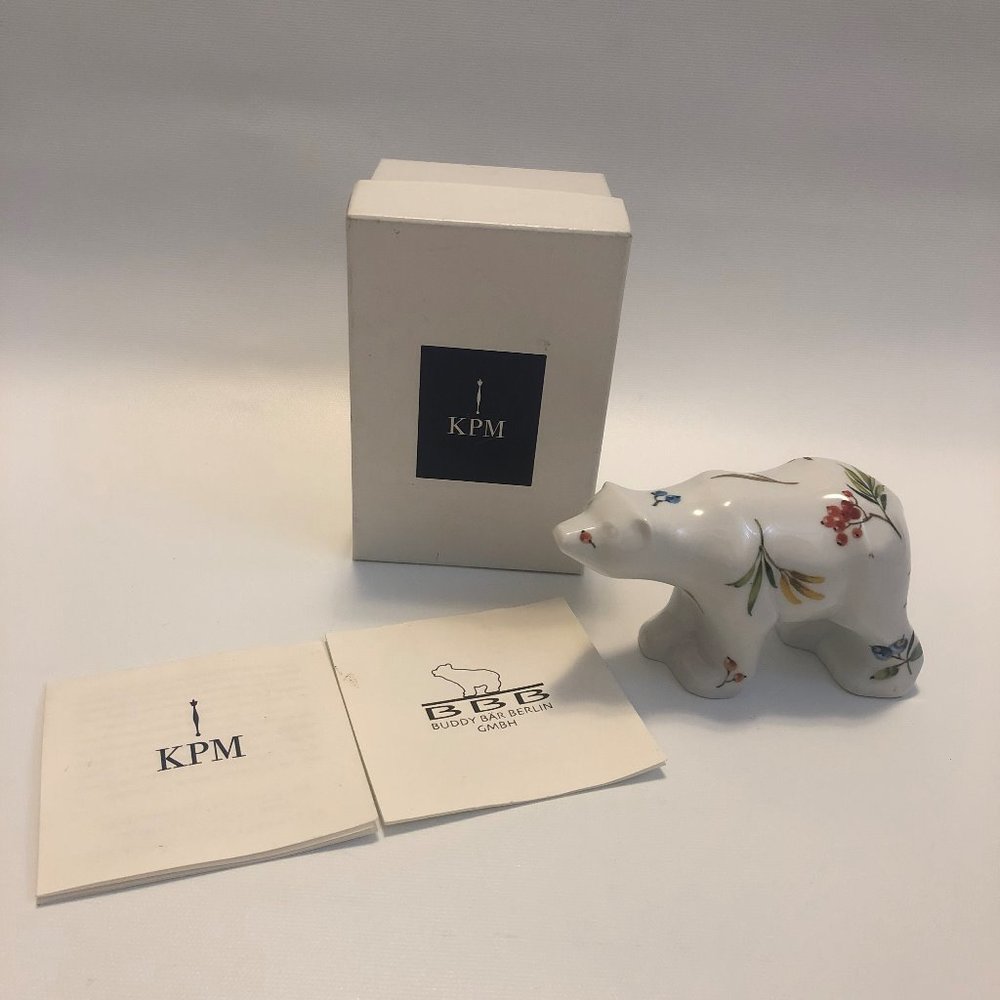 KPM Buddy Bear Hand painted Figurine New